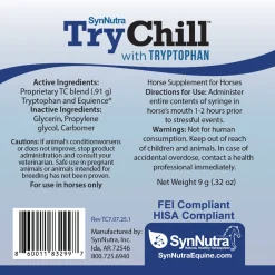 SYNNUTRA EQUINE ® Trychill™- Horse Supplements