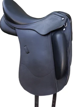 CUEROS SANTA CRUZ Tempi H Monoflap Dressage Saddle- English Saddles