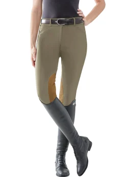 TAILORED SPORTSMAN THE ™ Ladies’ Mid-Rise Vintage Patch Breech- Knee Patch Breeches