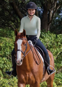 TAILORED SPORTSMAN THE ™ Ladies’ IceFil® Quarter-Zip Long Sleeve Sun Shirt- Long Sleeve Tops