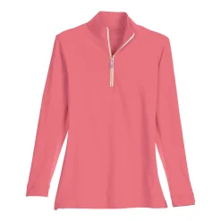 TAILORED SPORTSMAN THE ™ Ladies’ IceFil® Quarter-Zip Long Sleeve Sun Shirt- Long Sleeve Tops