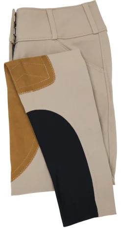 TAILORED SPORTSMAN THE ™ Ladies’ Low-Rise Boot Sock Breech- Knee Patch Breeches