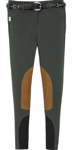 TAILORED SPORTSMAN THE ™ Ladies’ Low-Rise Boot Sock Breech- Knee Patch Breeches