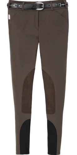 TAILORED SPORTSMAN THE ™ Ladies’ Low-Rise Boot Sock Breech- Knee Patch Breeches