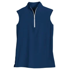 TAILORED SPORTSMAN THE ™ Ladies’ IceFil® Quarter-Zip Sleeveless Sun Shirt- Sleeveless Tops
