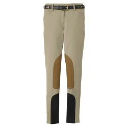 TAILORED SPORTSMAN THE ™ Ladies’ Mid-Rise Breech with Boot Sock Bottoms- Knee Patch Breeches
