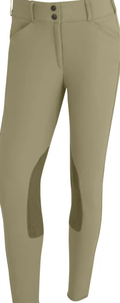 TAILORED SPORTSMAN THE ™ Trophy Hunter Mid-Rise Front-Zip Breech- Knee Patch Breeches