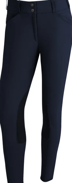 TAILORED SPORTSMAN THE ™ Trophy Hunter Mid-Rise Front-Zip Breech- Knee Patch Breeches