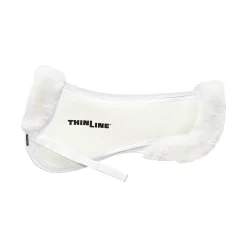 THINLINE ® Trifecta Cotton Half Pad with Sheepskin Rolls- Half Pads