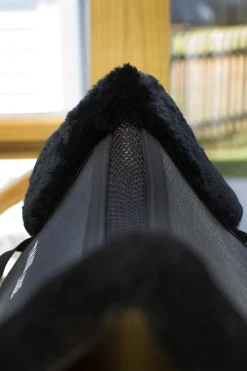 THINLINE ® Trifecta Cotton Half Pad with Sheepskin Rolls- Half Pads