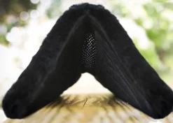 THINLINE ® Trifecta Cotton Half Pad with Sheepskin Rolls- Half Pads