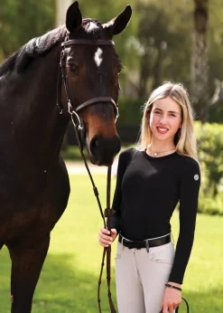 TKEQ THE SHOP TKEQ Kassidy Seamless Long-Sleeve Shirt- Long Sleeve Tops