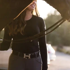 TKEQ THE SHOP TKEQ Ladies’ Kennedy Seamless Long Sleeve Top- Long Sleeve Tops