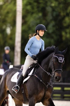 TKEQ THE SHOP TKEQ Ladies’ Kennedy Seamless Long Sleeve Shirt 2.0- Long Sleeve Tops