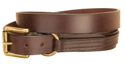 TORY LEATHER 1 1/4" Dee Keeper Belt with Strap- Belts