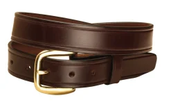 TORY LEATHER 1 1/4" Plain Leather Belt- Belts