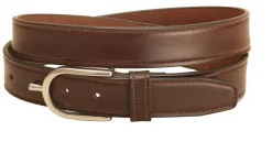 TORY LEATHER 1 1/4" Stainless Steel Spur Buckle Belt- Belts