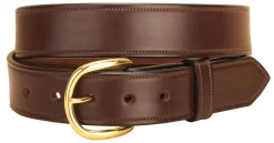 TORY LEATHER Classic Stitched 1½" Belt- Belts