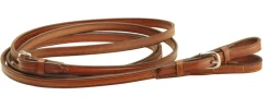 TORY LEATHER Company 1/2" x 60" Plain Reins with Buckle Bit Ends- Reins