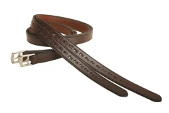 TORY LEATHER Company 1" x 54" Half-Hole Stirrup Leathers- Stirrup Leathers & Accessories