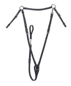 TORY LEATHER Company Flat Hunt Breastplate- Martingales & Breastplates