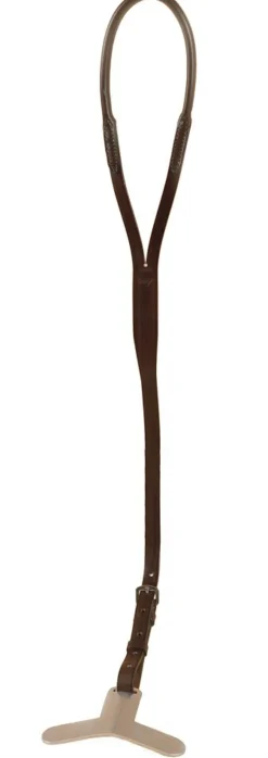 TORY LEATHER Company Horse Crupper/Aluminum Plate- Saddle Accessories|Saddle Covers & Leather Care