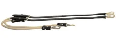 TORY LEATHER Company Leather & Surgical Tubing Side Reins- Lunging & Training Equipment