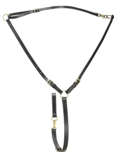 TORY LEATHER Company Martingale with Solid Brass Hardware- Martingales & Breastplates