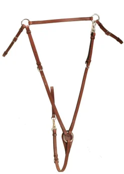 TORY LEATHER Company Oversize Hunt Breastplate- Martingales & Breastplates