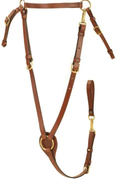 TORY LEATHER Company Oversize Hunt Breastplate- Martingales & Breastplates