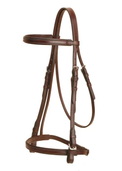TORY LEATHER Company Padded English Bridle- English Bridles
