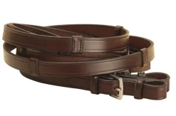 TORY LEATHER Extra Long Hand Stop Reins with Buckle Ends- Reins