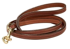 TORY LEATHER Full-Stitched Dog Leash- Collars & Leashes