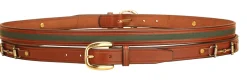 TORY LEATHER Ribbon & Snaffle Bits Belt- Belts