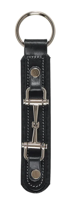 TORY LEATHER Snaffle Bit Padded Leather Key Chain-Kids Gifts|Home Décor