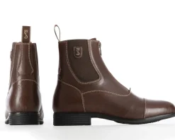 PASSIONATE HORSE LTD Tredstep™ Ladies’ Donatello Front-Zip Paddock Boots-Women Women's Paddock Boots