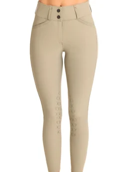 TARUN TEXTILES Tredstep™ Ladies’ Evolute Knee-Patch Breech- Knee Patch Breeches