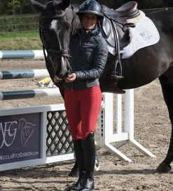 TREDSTEP-CLOTHING Tredstep™ Ladies’ Nero Knee-Patch Breech- Knee Patch Breeches