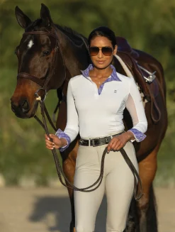 QUANZHOU YOUAI TEXTI Tredstep™ Ladies’ Paris Long Sleeve Competition Shirt- Show Shirts