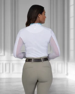 QUANZHOU YOUAI TEXTI Tredstep™ Ladies’ Paris Long Sleeve Competition Shirt- Show Shirts