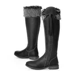 TREDSTEP IRELAND Tredstep™ Ladies’ Shannon Winter Fur H20 Tall Country Boots- Winter Riding Boots