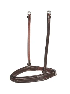 KINGS INTERNATIONAL TRU-Fit™ Build-A-Bridle™ Fancy-Stitched Hunter Noseband- Bridle Parts & Accessories