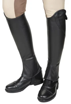 JPC EQUESTRIAN TuffRider® Ladies’ Belmont Plus Leather Half Chaps- Half Chaps