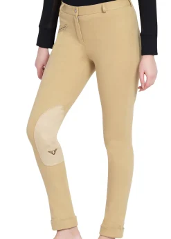 JPC EQUESTRIAN TuffRider® Ladies' Cotton Jodhpur- Knee Patch Breeches