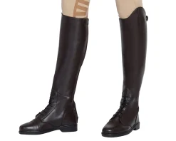 JPC EQUESTRIAN TuffRider® Ladies' Starter Back-Zip Field Boots in Synthetic Leather-Women Women's Tall Boots