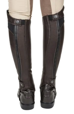 JPC EQUESTRIAN TuffRider® Ladies’ Derby Leather Half Chaps- Half Chaps