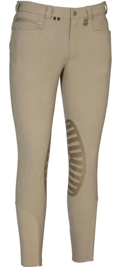 JPC EQUESTRIAN TuffRider® Men’s Sawyer Silicone Knee-Patch Breech- Men's Breeches