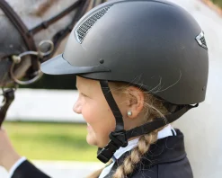 JPC EQUESTRIAN TuffRider® Starter Helmet with Carbon Fiber Grill- Riding Helmets|Riding Helmets