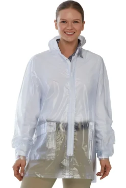 MINUTEMAN PRESS DEVE Unisex PVC Rain Coat- Equestrian Jackets