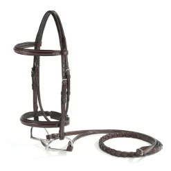 WORLD EQUSTRN BRNDS Vespucci Fancy Raised Hunter Bridle- English Bridles